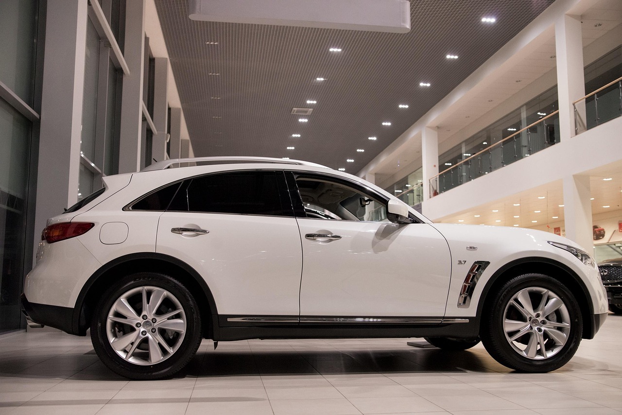 Showroom d'une concession automobile