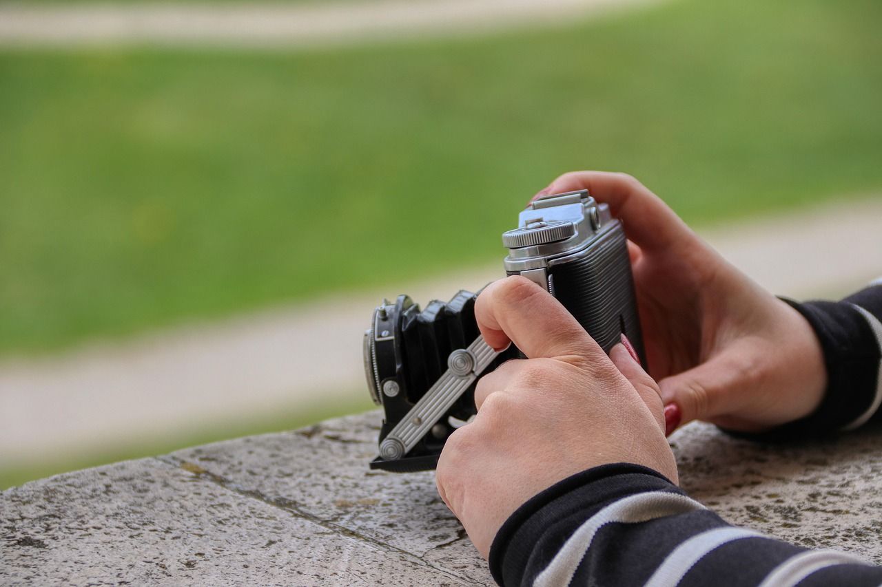 Photographe au travail