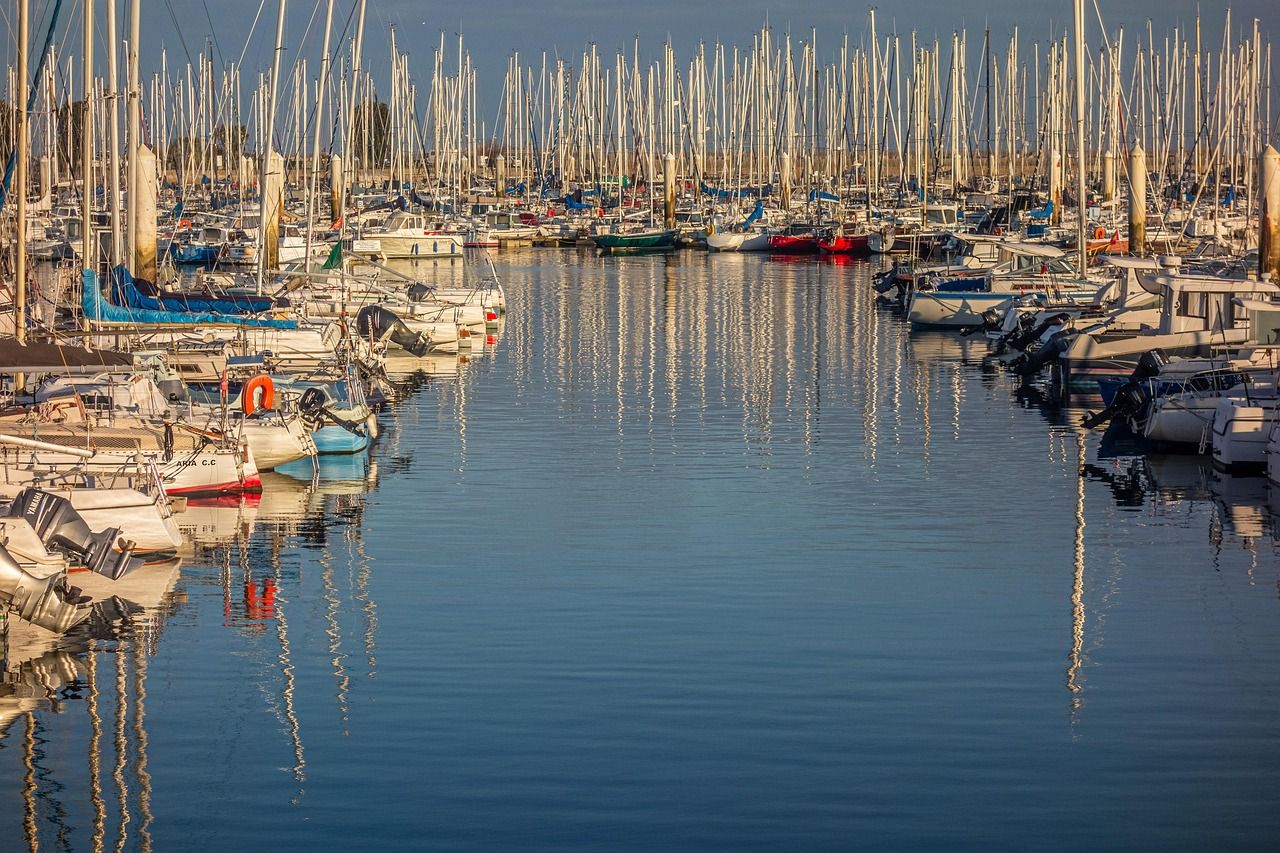 Le port de plaisance de Cherbourg